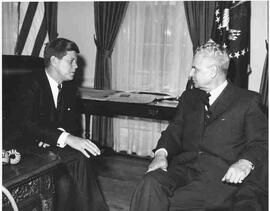 John Diefenbaker with John F. Kennedy