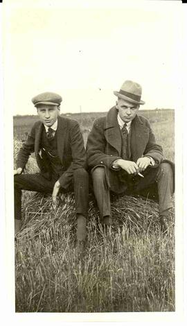 John and Elmer Diefenbaker