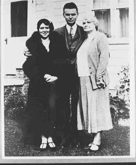 John, Edna and Mary Diefenbaker