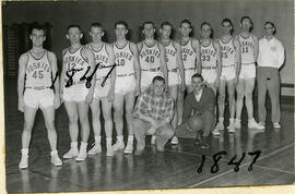 University of Saskatchewan Huskies Men's Basketball Team - Group Photo