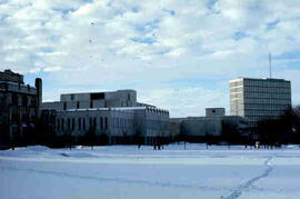 Winter view of campus