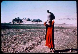 Woman carrying water