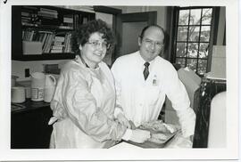 Janet Caldwell and Dr. Steve Richardson