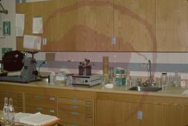Main laboratory cabinets
