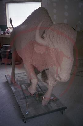 Clay model of the cow