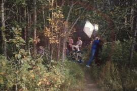 Movie production at Wanuskewin of Heart of Canada's Old North West