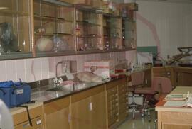 Main laboratory cabinets
